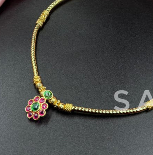 PREMIUM QUALITY THUSHI NECKLACE - 580