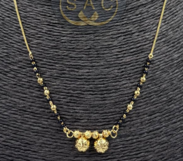 1 GM Forming Short Mangalsutra - 1297