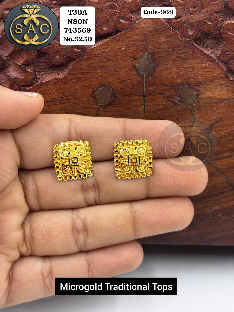 PREMIUM QUALITY MICRO GOLD TOPS - 969