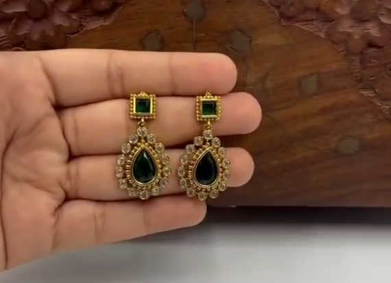PREMIUM QUALITY LONG AD STONE NECKLACE - 730