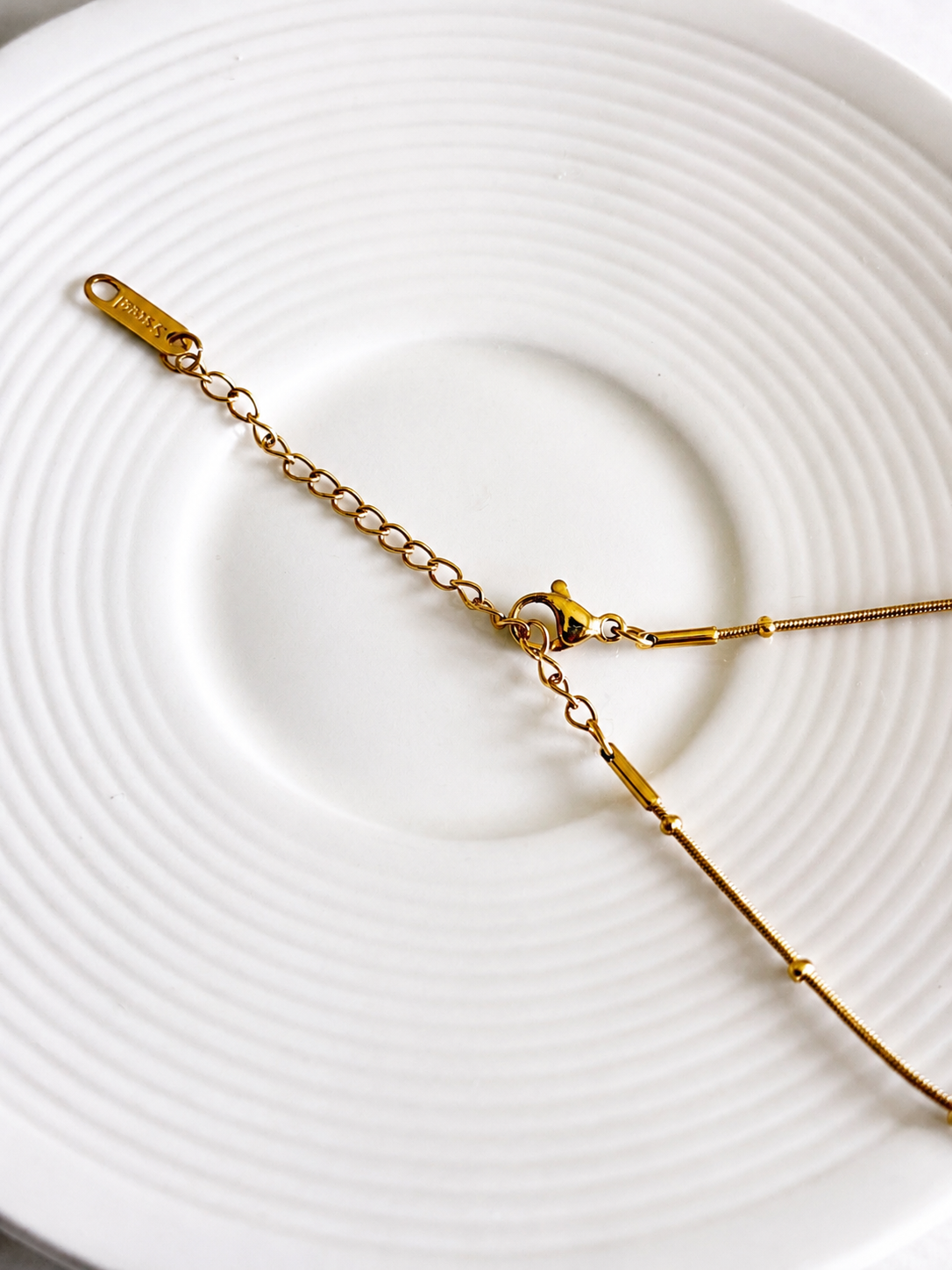 Sunray Charm 18KT Gold Plated Chain