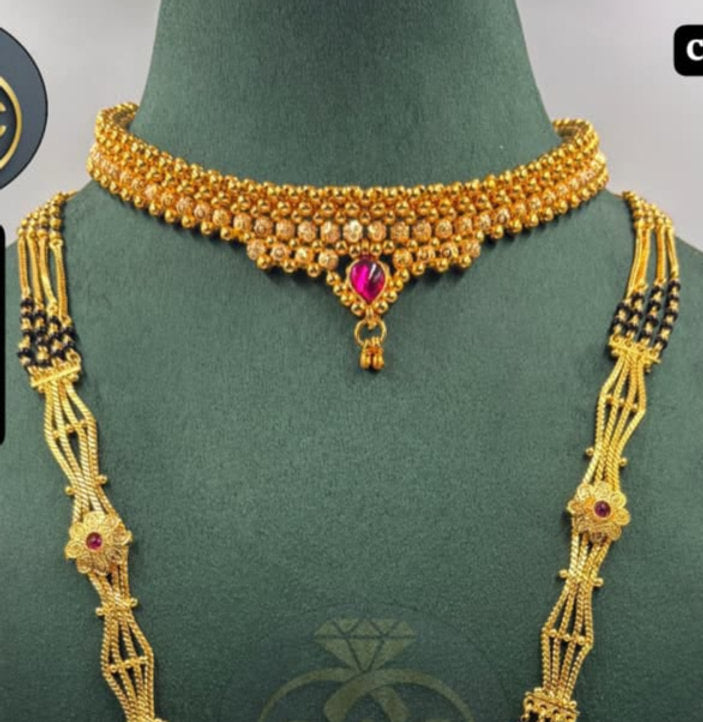 New Micro Gold Mangalsutra - 1147