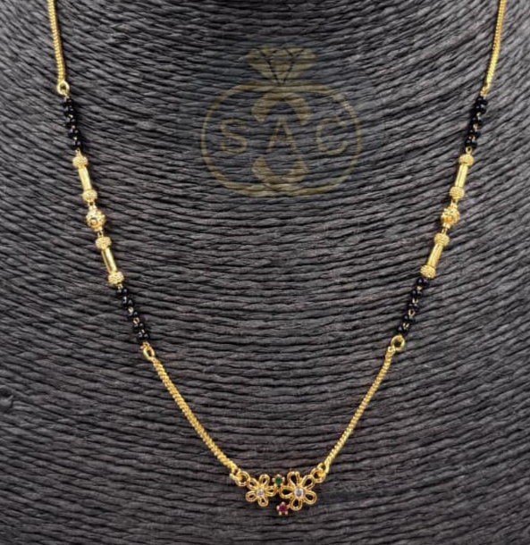 Micro Gold Short Mangalsutra - 1310