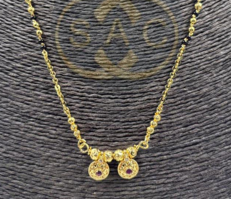 1 GM Forming Short Mangalsutra - 1209