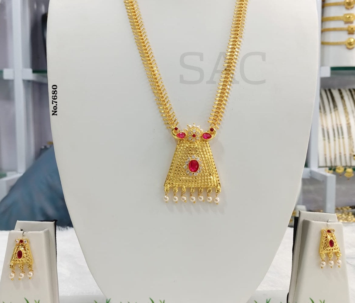 Micro Gold Durva Har Combo Set