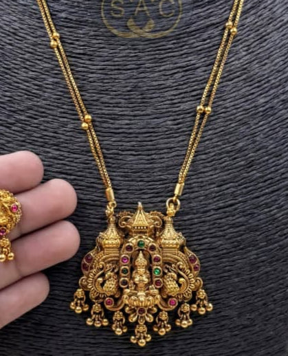 Premium Quality Heritage Pendent Necklace - 1393