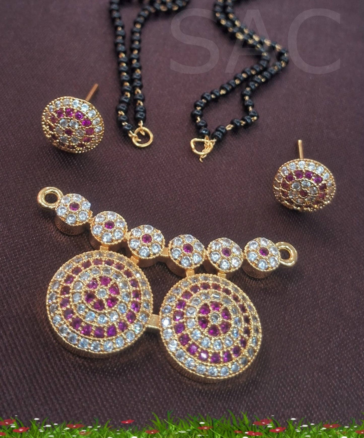 Premium quality AD stone Mangalsutra