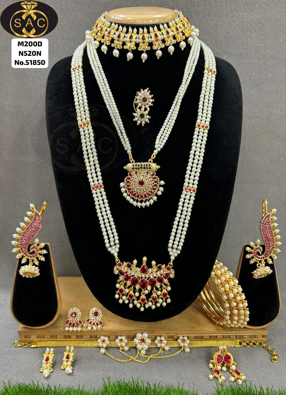 Micro Gold Gaurai Moti Combo Set