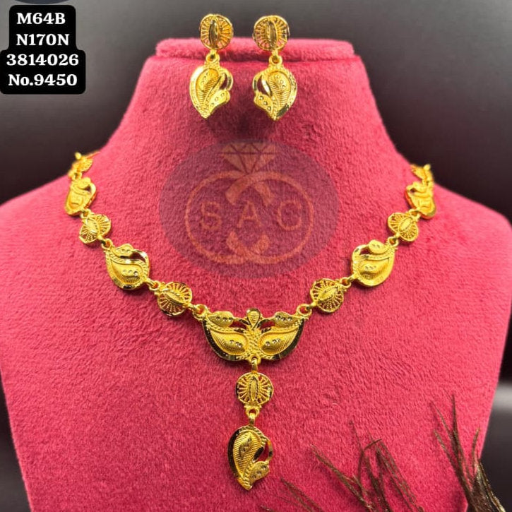 Premium Quality Micro Gold Necklace - 538