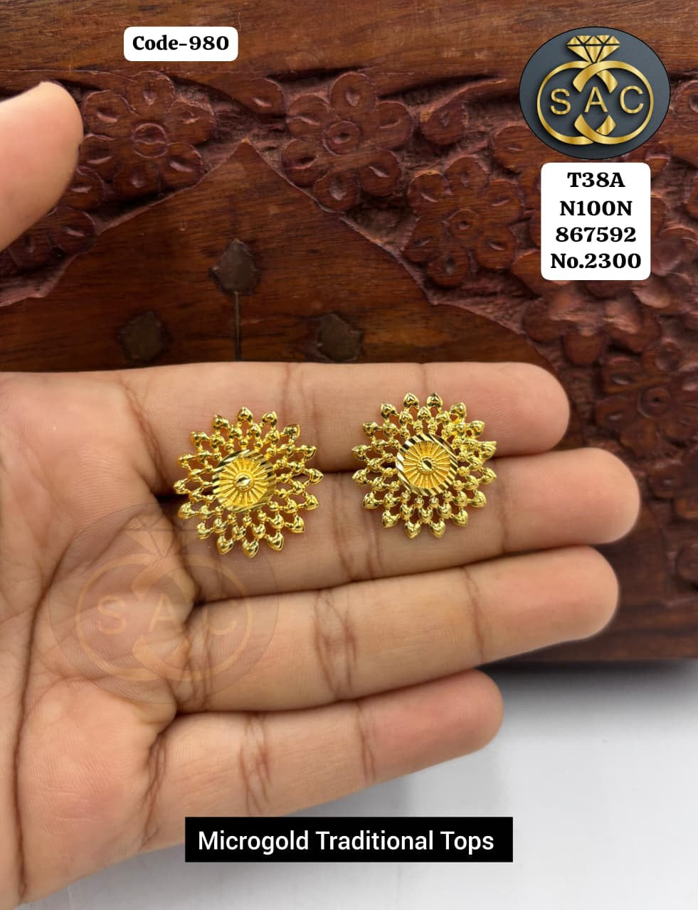 PREMIUM QUALITY MICRO GOLD TOPS - 980