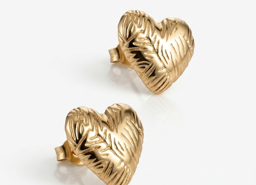 Elegant Heart Love Earrings