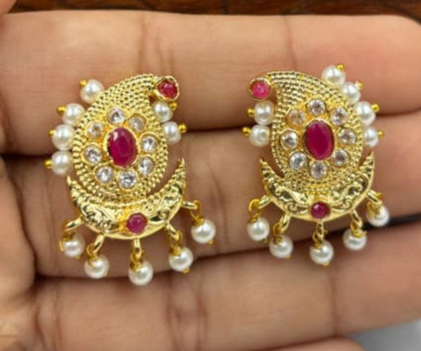 MICRO GOLD PLATED MOTI TOPS - 1206