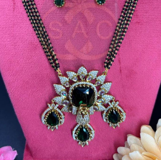 VICTORIAN MANGALSUTRA SET - 1145