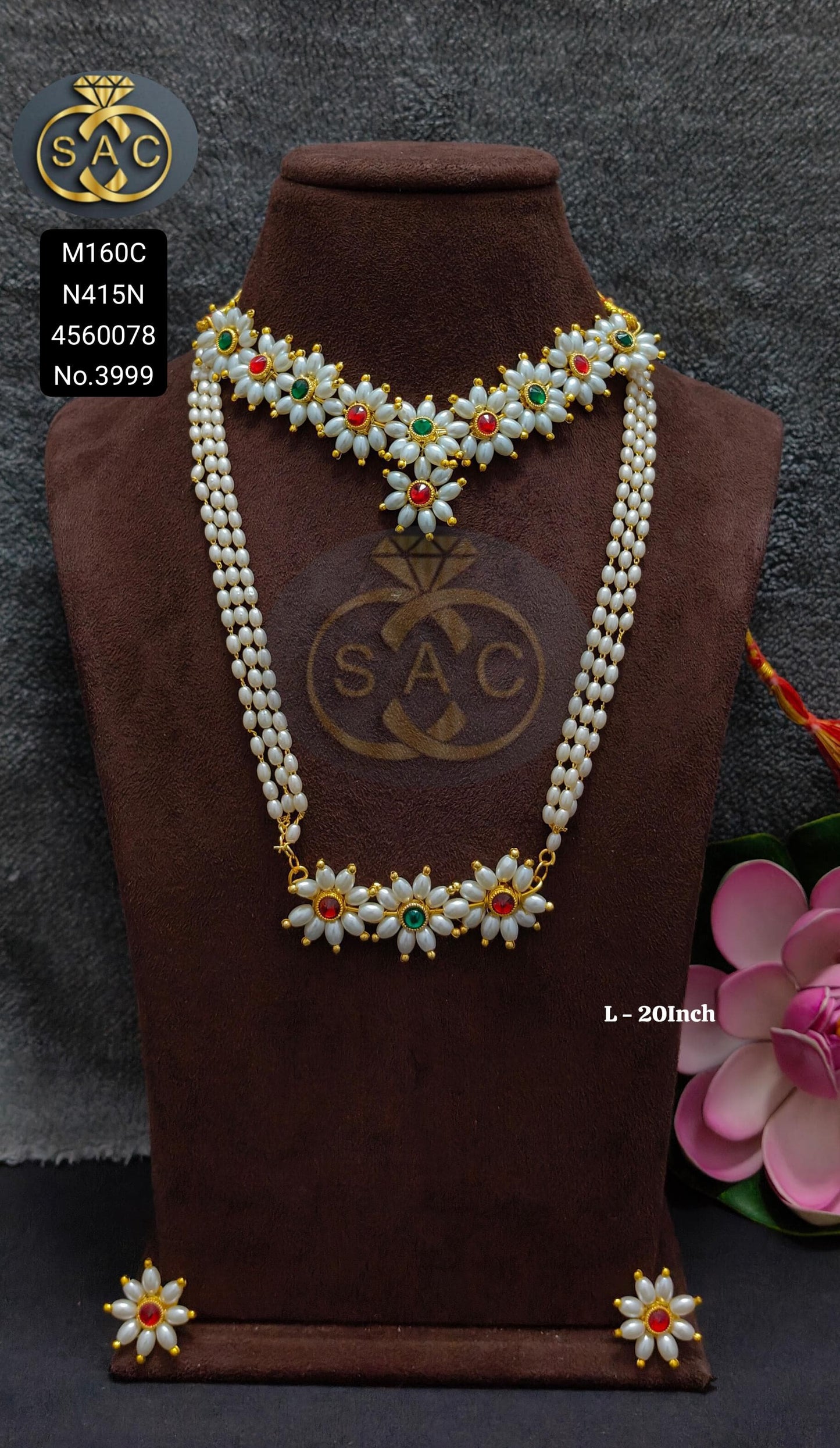 Handmade Moti Combo Set