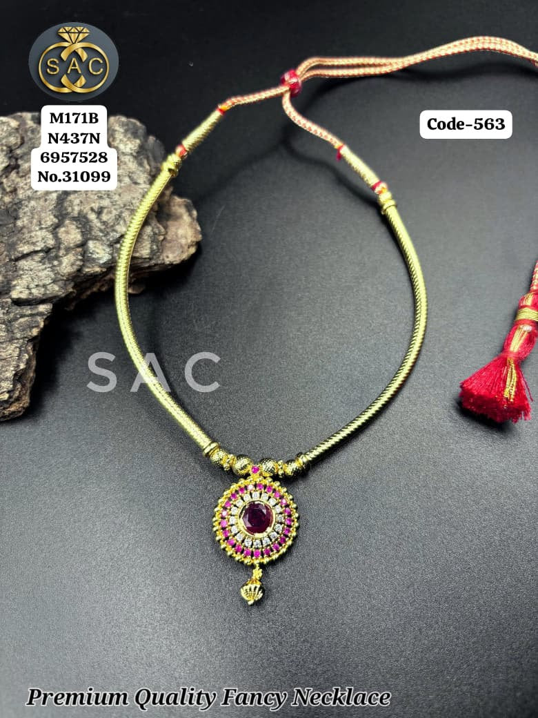 PREMIUM QUALITY FANCY NECKLACE - 563