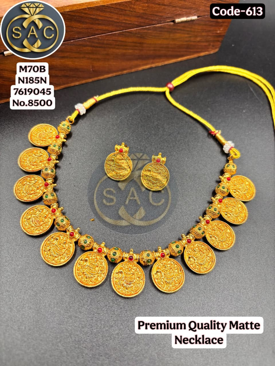 Premium Quality Matte Necklace - 613
