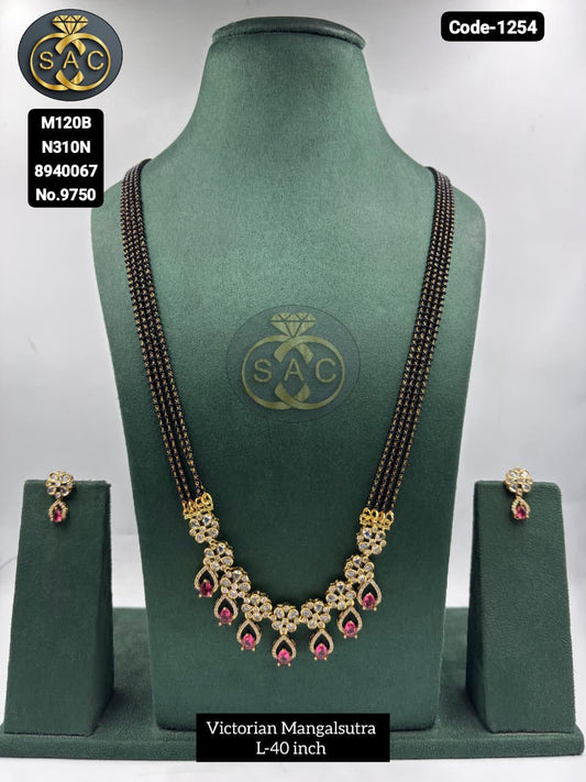 VICTORIAN MANGALSUTRA SET - 1254