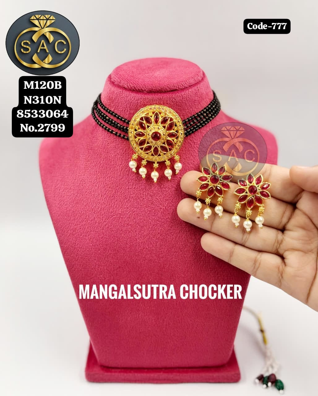 Premium Quality Mangalsutra Chocker - 777