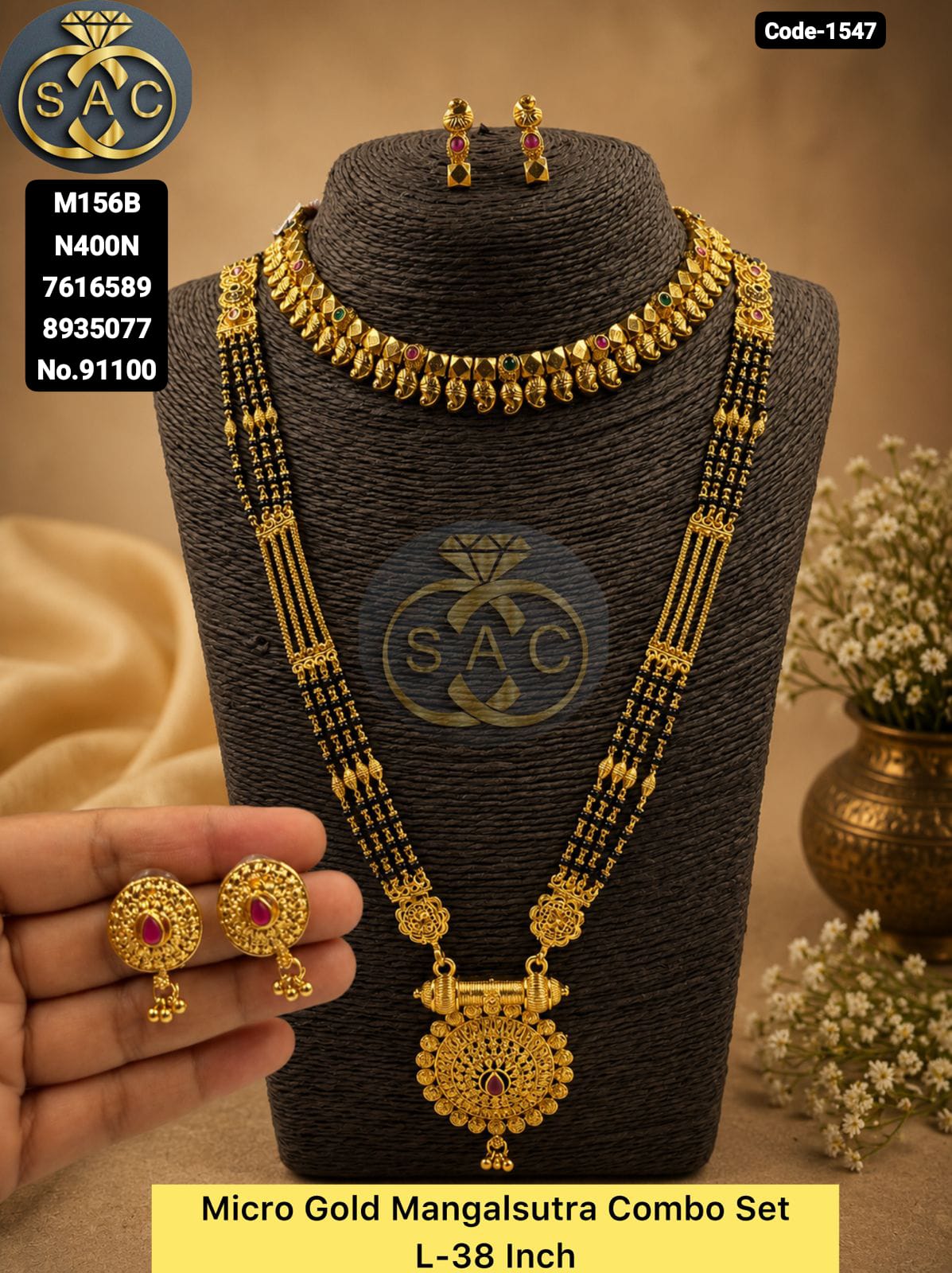 Product Name :-Micro Gold Mangalsutra Set