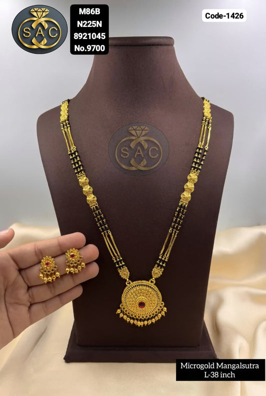 New Micro Gold  Mangalsutra - 1426
