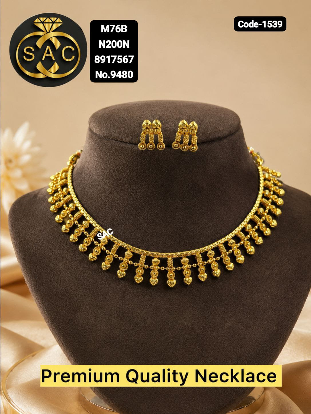 Premium Quality Necklace - 1539