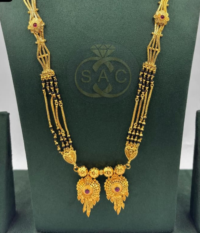 New Micro Gold Mangalsutra - 1147