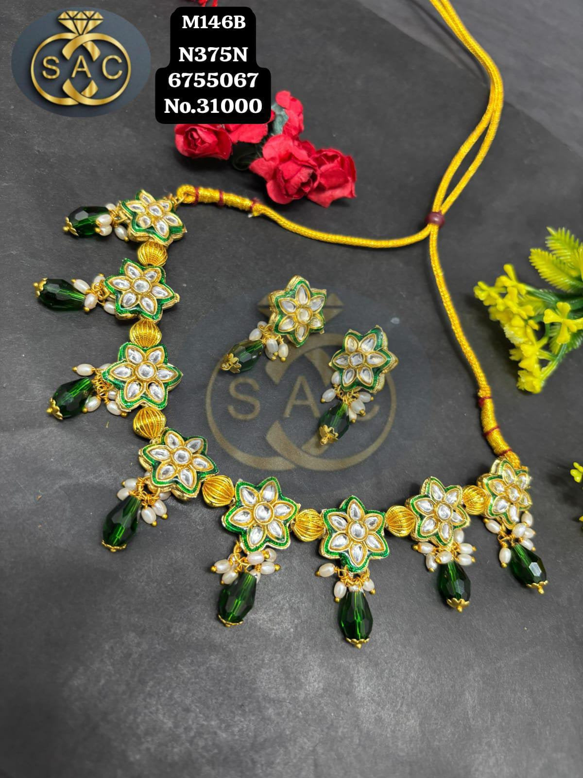 Handmade Flower Necklace