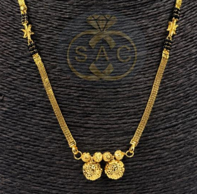1 GM Forming Short Mangalsutra - 1554