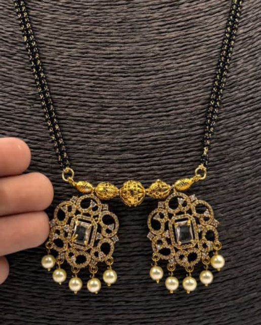 VICTORIAN MANGALSUTRA SET - 1187