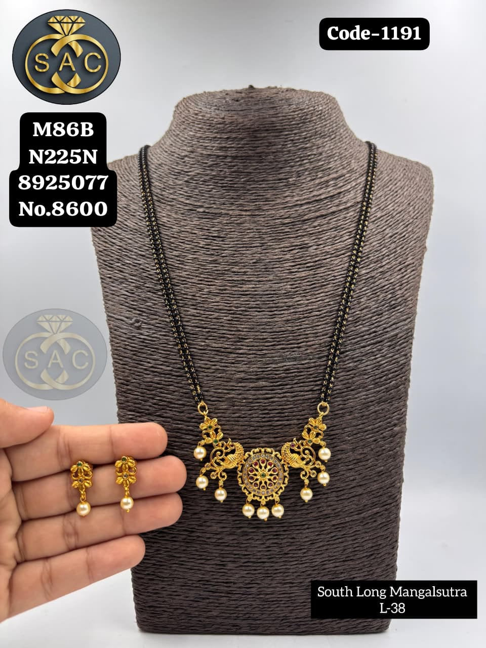 VICTORIAN MANGALSUTRA SET - 1191