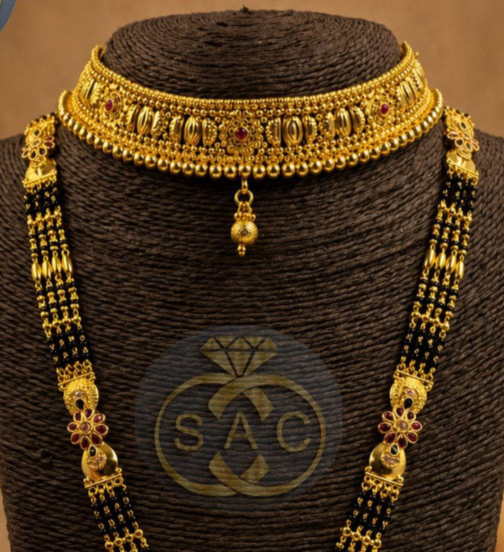 Premium Quality Mangalsutra Set - 1549