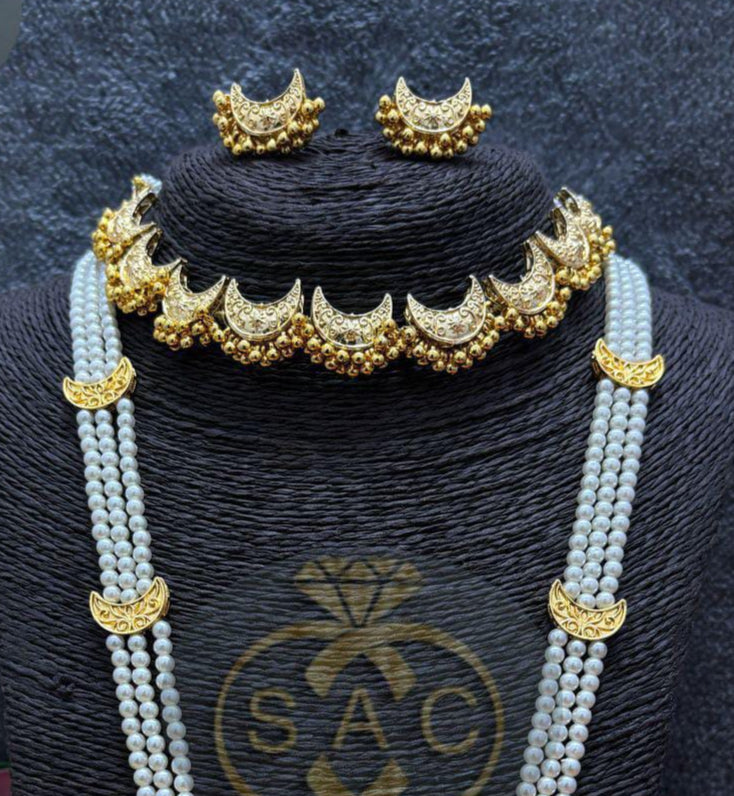 Chandrakor Moti Combo Set