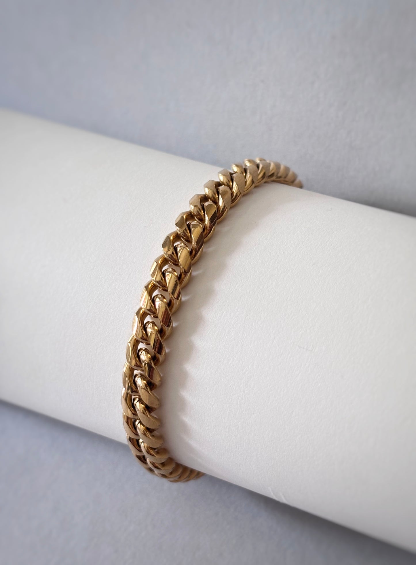 Titan Cuban Link Bracelet – 18KT Gold Plated