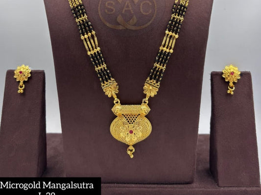 New Micro Gold Mangalsutra - 1267