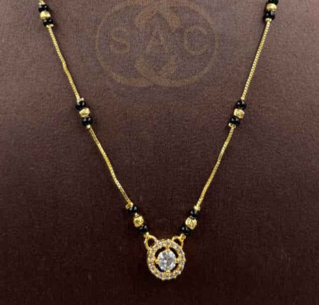 Micro Gold SHORT Mangalsutra - 1171