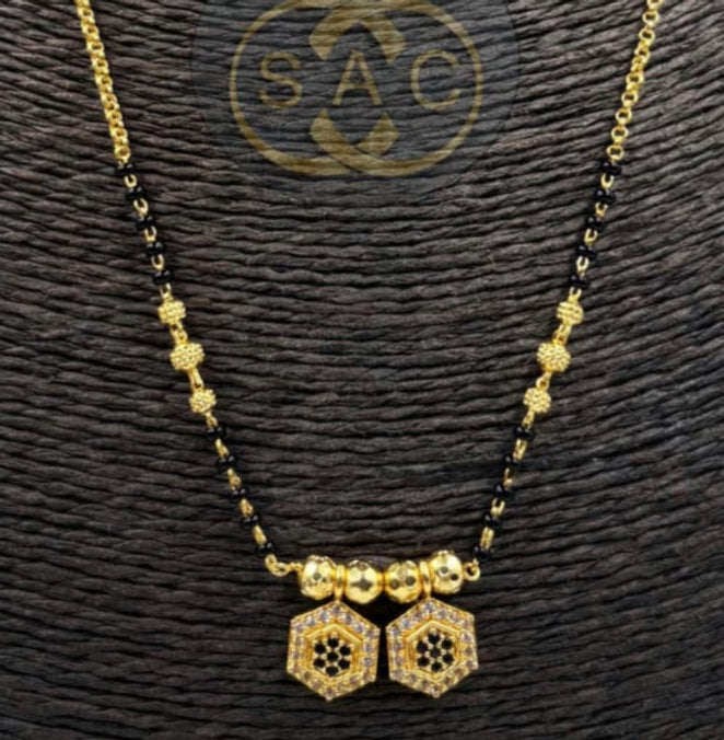 1 GM Forming Short Mangalsutra - 1357