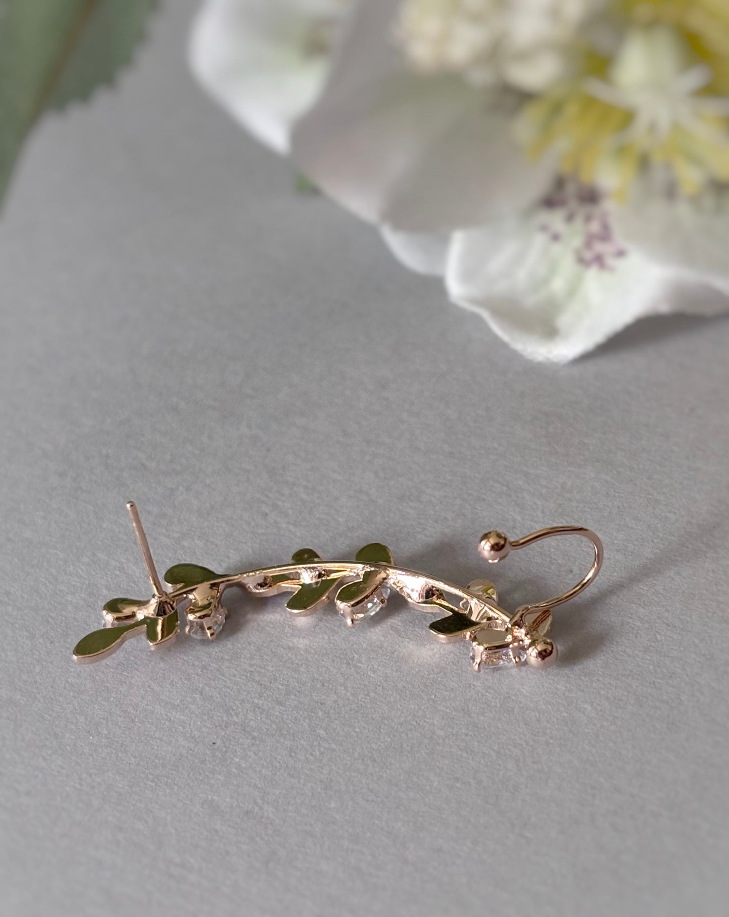 Enchanted Vine Ear Cuffs – 18KT Gold Plated