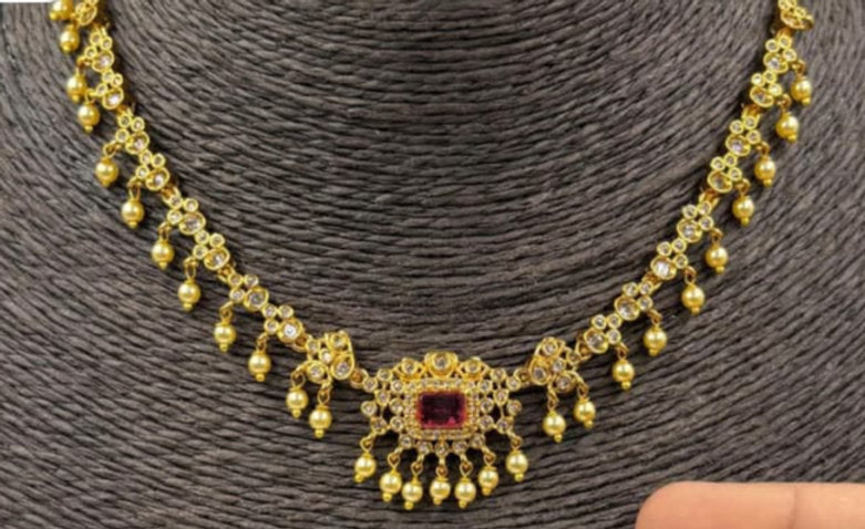 AD STONE TRADITIONAL NECKLACE - 1303