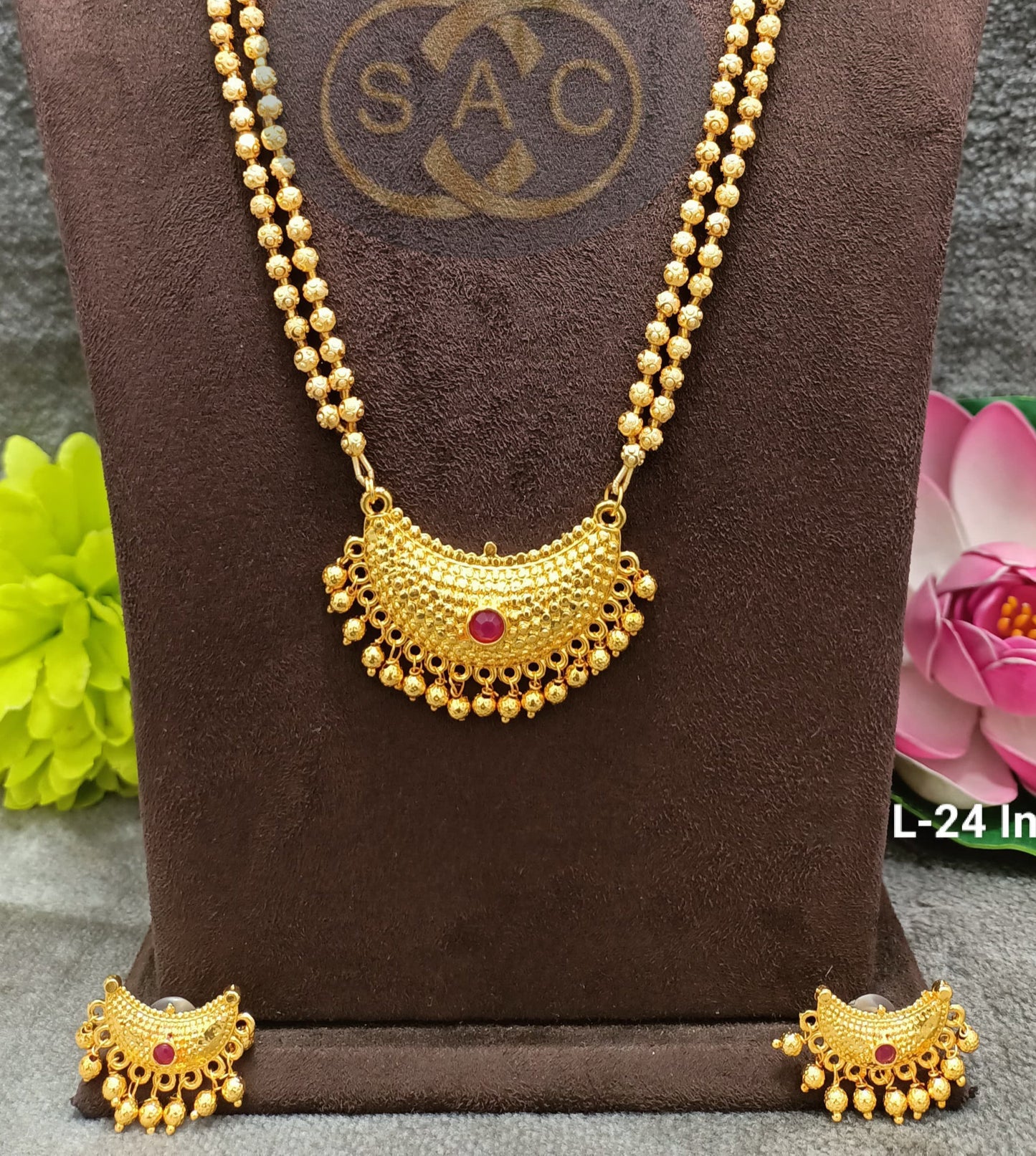 Micro Gold Tushi Bormala Combo Set
