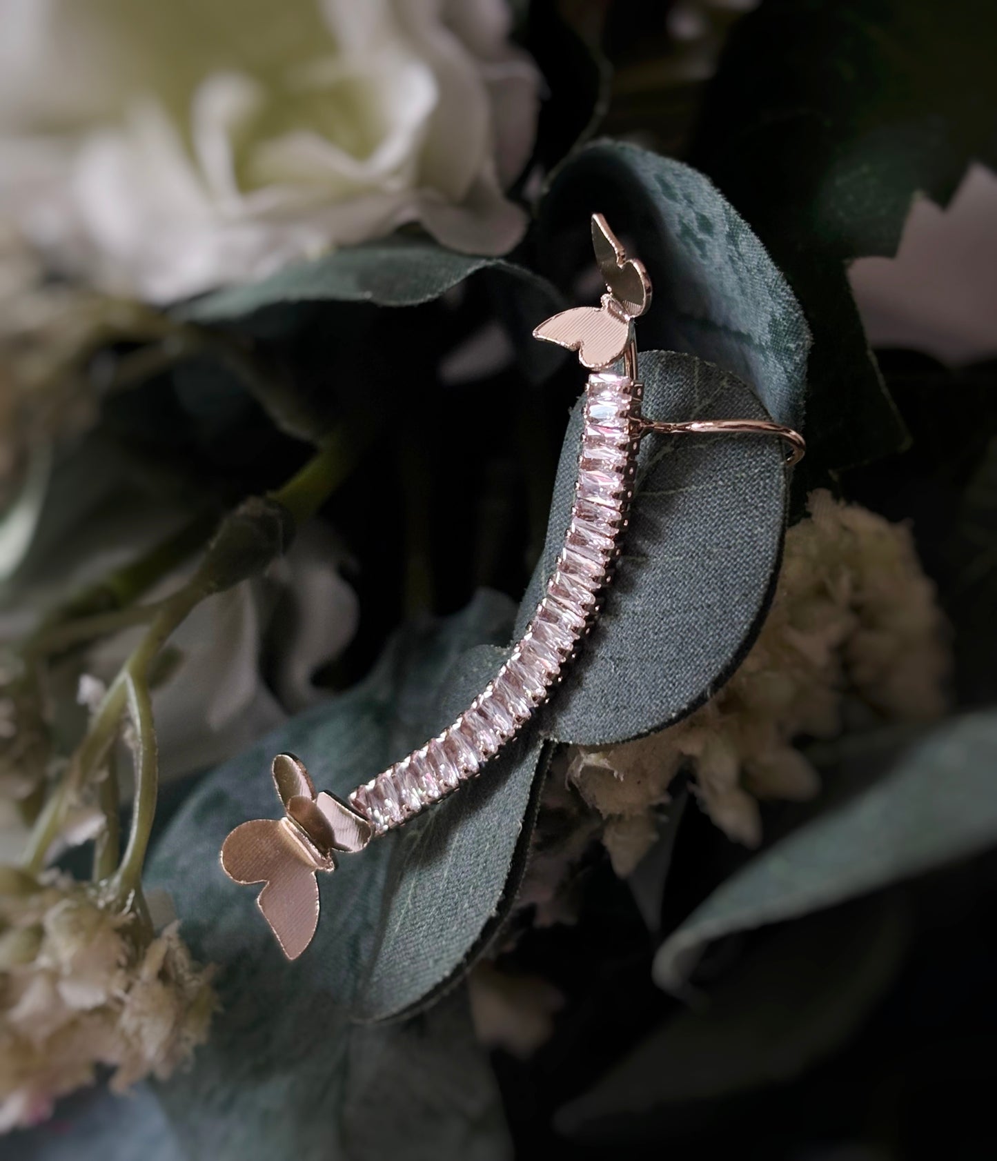 Flutter Bloom Ear Cuffs – 18KT Gold Plated