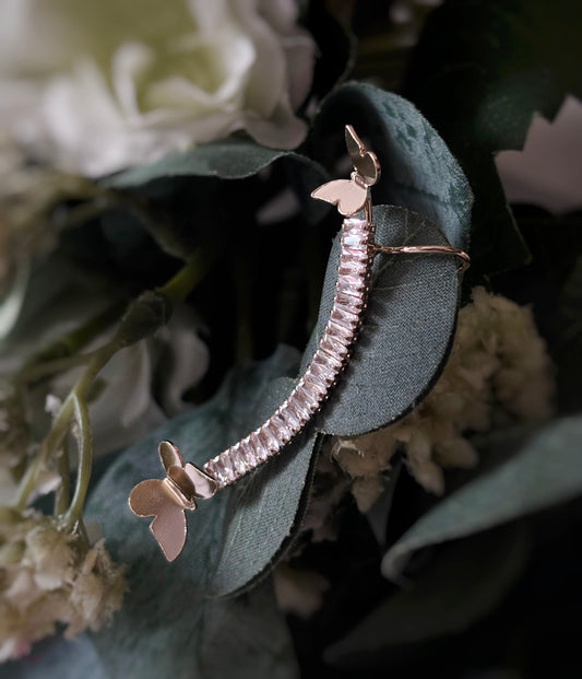 Flutter Bloom Ear Cuffs – 18KT Gold Plated