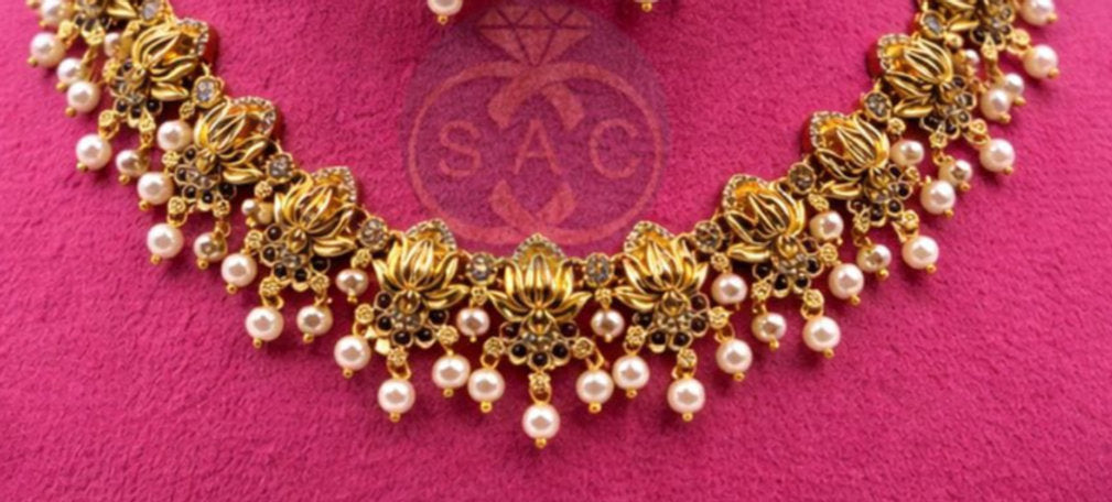 Premium Quality Short Necklace - 1224