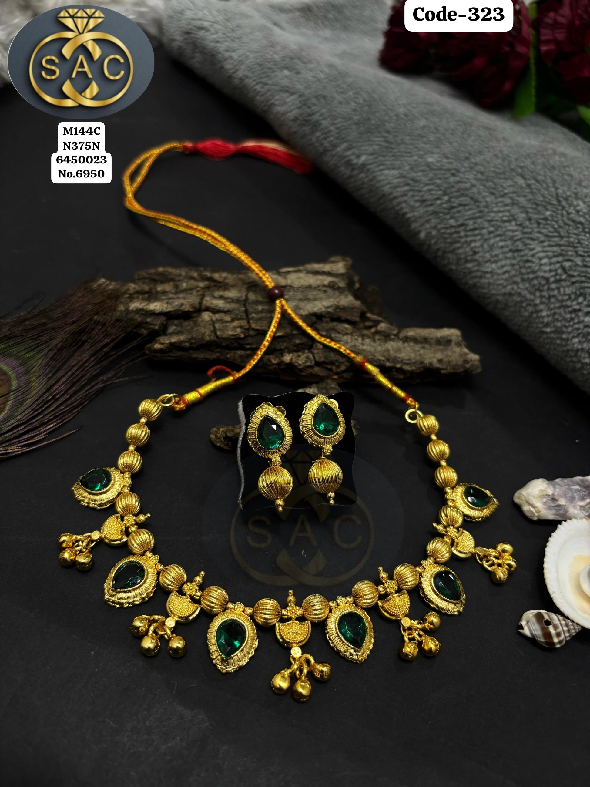 Handmade Laxmi Necklace - 323