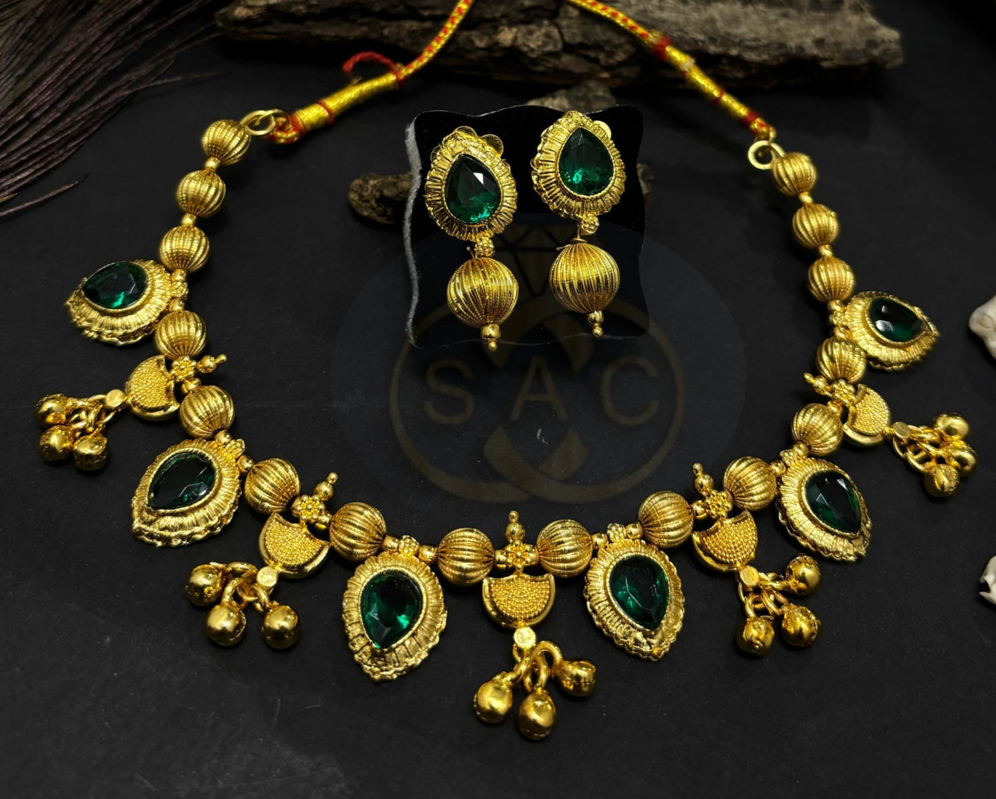 Handmade Laxmi Necklace - 323