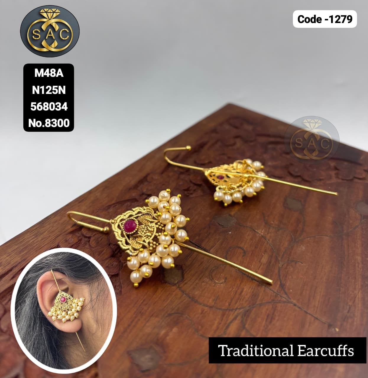 TRADITIONAL EARCUFF - 1279