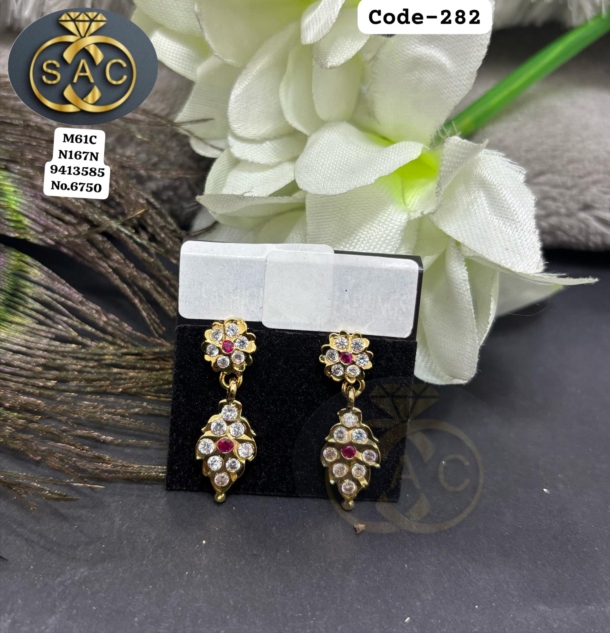 1 GM FORMING EARRINGS