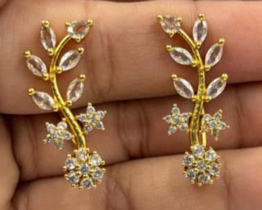 AD STONE HALF EARCUFF - 1286