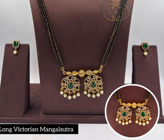 VICTORIAN MANGALSUTRA SET - 1217