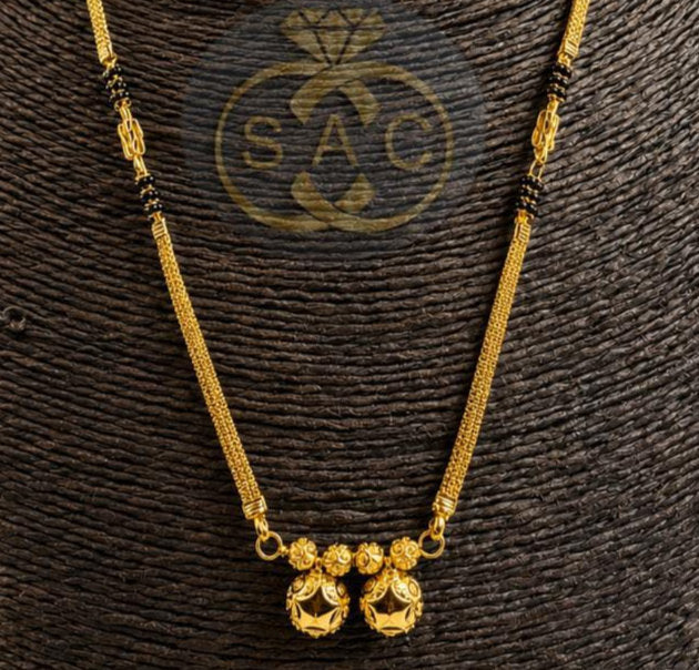 1 GM Forming Short Mangalsutra - 1553
