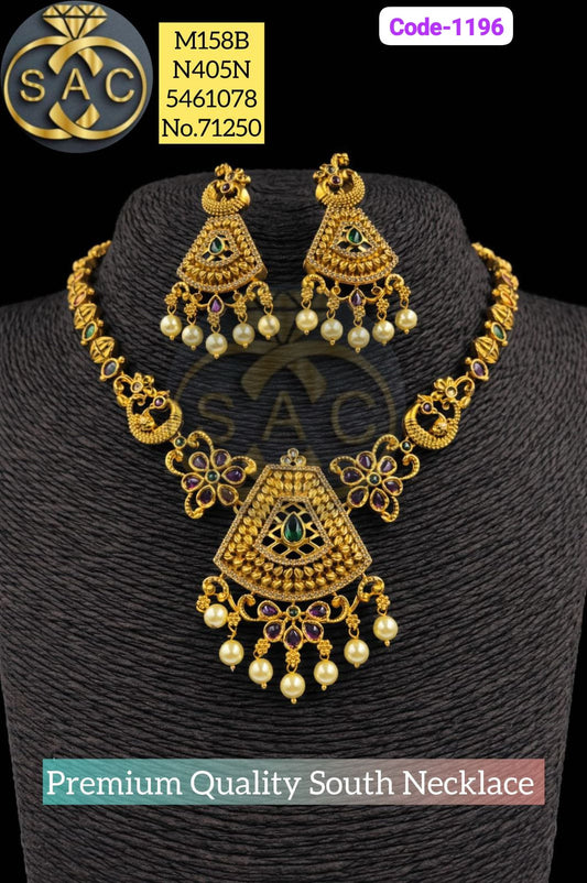 ✨Premium Quality South Fancy Necklace✨ - 1196